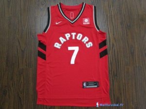 Maillot NBA Pas Cher Toronto Raptors Kyle Lowry 7 Rouge 2017/18