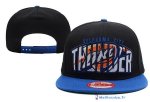 Bonnet NBA Oklahoma City 2016 Thunder Noir Bleu