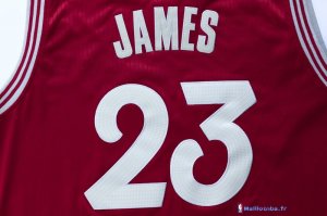 Maillot NBA Pas Cher Noël Cleveland Cavaliers James 23 Rouge