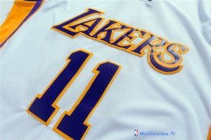 Maillot NBA Pas Cher Los Angeles Lakers Yi 11 Blanc