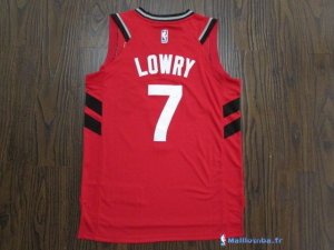 Maillot NBA Pas Cher Toronto Raptors Kyle Lowry 7 Rouge 2017/18