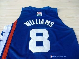 Maillot NBA Pas Cher New York Knicks Ray Williams 8 Bleu