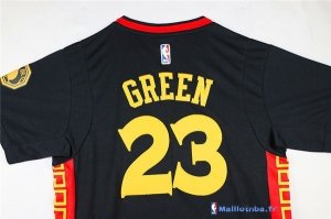 Maillot NBA Pas Cher Golden State Warriors Draymond Green 23 Noir MC