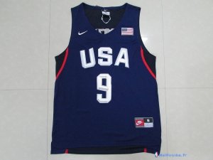 Maillot NBA Pas Cher USA 2016 Demar DeRozan 9 Bleu