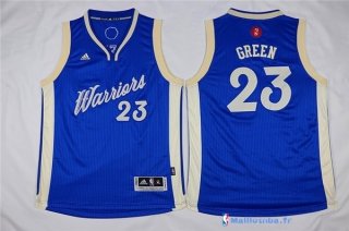 Maillot NBA Pas Cher Golden State Warriors Junior Draymond Green 23 Bleu