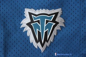 Pantalon NBA Pas Cher Minnesota Timberwolves Retro Bleu