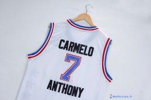 Maillot NBA Pas Cher All Star 2015 Carmelo Anthony 7 Blanc