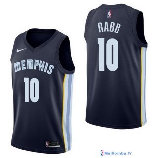 Maillot NBA Pas Cher Memphis Grizzlies Ivan Rabb 10 Marine Icon 2017/18