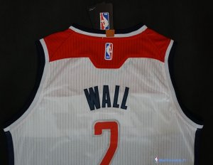 Maillot NBA Pas Cher Washington Wizards John Wall 2 Blanc Association 2017/18