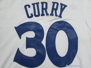 Maillot NBA Pas Cher Golden State Warriors Stephen Curry 30 Blanc MC