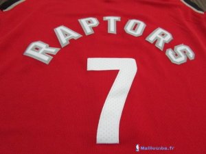 Maillot NBA Pas Cher Toronto Raptors Kyle Lowry 7 Rouge 2017/18