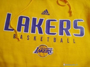 Survetement NBA Pas Cher Los Angeles Lakers 2016 Jaune 1