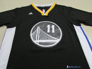 Maillot NBA Pas Cher Golden State Warriors Klay Thompson 11 Noir MC