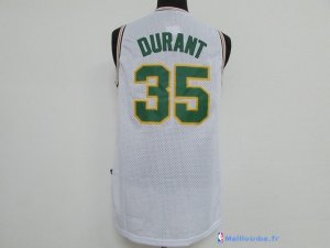 Maillot NBA Pas Cher Seattle Supersonics Kevin Durant 35 Retro Blanc