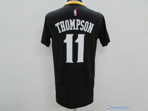 Maillot NBA Pas Cher Golden State Warriors Klay Thompson 11 Noir MC