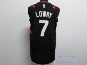 Maillot NBA Pas Cher Toronto Raptors Kyle Lowry 7 Noir 2017/18