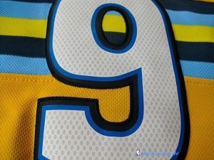 Maillot NBA Pas Cher Denver Nuggets Andre Iguodala 9 Jaune