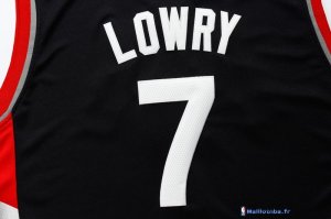 Maillot NBA Pas Cher Toronto Raptors Kyle Lowry 7 Noir