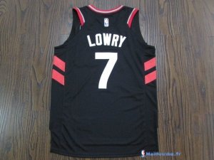 Maillot NBA Pas Cher Toronto Raptors Kyle Lowry 7 Noir 2017/18