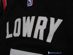 Maillot NBA Pas Cher Toronto Raptors Kyle Lowry 7 Noir 2017/18