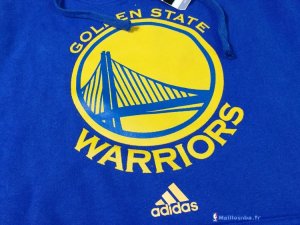 Sweat Capuche NBA Golden State Warriors Bleu City