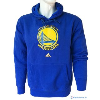 Sweat Capuche NBA Golden State Warriors Bleu City