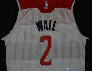 Maillot NBA Pas Cher Washington Wizards John Wall 2 Blanc Association 2017/18