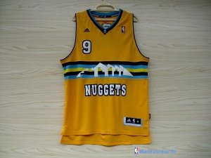 Maillot NBA Pas Cher Denver Nuggets Andre Iguodala 9 Jaune