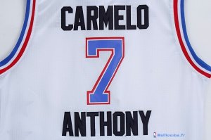 Maillot NBA Pas Cher All Star 2015 Carmelo Anthony 7 Blanc