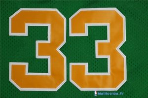 Maillot NBA Pas Cher Boston Celtics Larry Joe 33 Bird Vert Orange