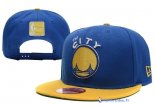 Bonnet NBA Golden State Warriors 2016 City Bleu Jaune