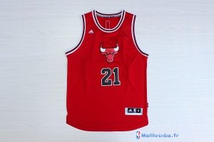 Maillot NBA Pas Cher Noël Chicago Bulls Jimmy 21 Rouge