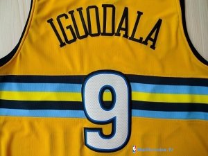 Maillot NBA Pas Cher Denver Nuggets Andre Iguodala 9 Jaune