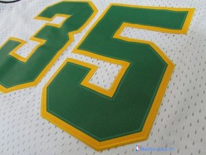 Maillot NBA Pas Cher Seattle Supersonics Kevin Durant 35 Retro Blanc