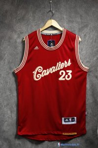 Maillot NBA Pas Cher Noël Cleveland Cavaliers James 23 Rouge