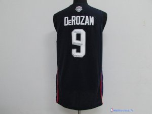 Maillot NBA Pas Cher USA 2016 Demar DeRozan 9 Bleu