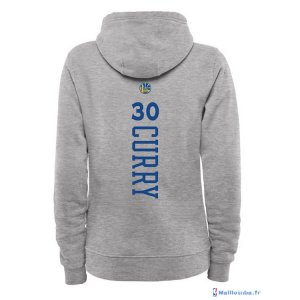 Sweat Capuche NBA Golden State Warriors Stephen Curry 30 Gris City