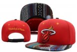 Bonnet NBA Miami Heat 2016 Rouge Bande