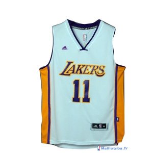 Maillot NBA Pas Cher Los Angeles Lakers Yi 11 Blanc