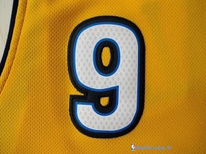 Maillot NBA Pas Cher Denver Nuggets Andre Iguodala 9 Jaune