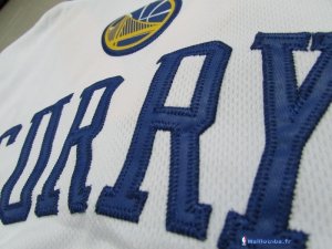 Maillot NBA Pas Cher Golden State Warriors Stephen Curry 30 Blanc MC