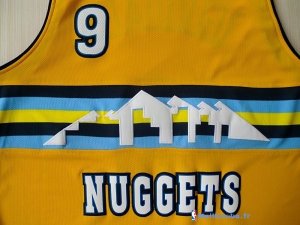 Maillot NBA Pas Cher Denver Nuggets Andre Iguodala 9 Jaune