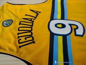 Maillot NBA Pas Cher Denver Nuggets Andre Iguodala 9 Jaune