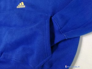 Sweat Capuche NBA Golden State Warriors Bleu City