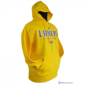 Survetement NBA Pas Cher Los Angeles Lakers 2016 Jaune 1