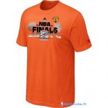 T-Shirt NBA Pas Cher Oklahoma City Thunder Orange 1