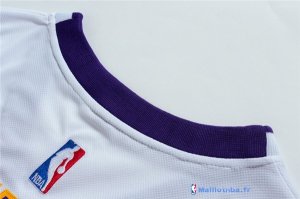 Maillot NBA Pas Cher Los Angeles Lakers Yi 11 Blanc