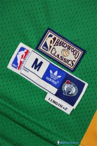 Maillot NBA Pas Cher Boston Celtics Larry Joe 33 Bird Vert Orange