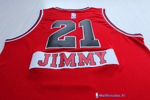 Maillot NBA Pas Cher Noël Chicago Bulls Jimmy 21 Rouge