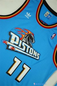 Maillot NBA Pas Cher Detroit Pistons Isiah Thomas 11 Retro Vert